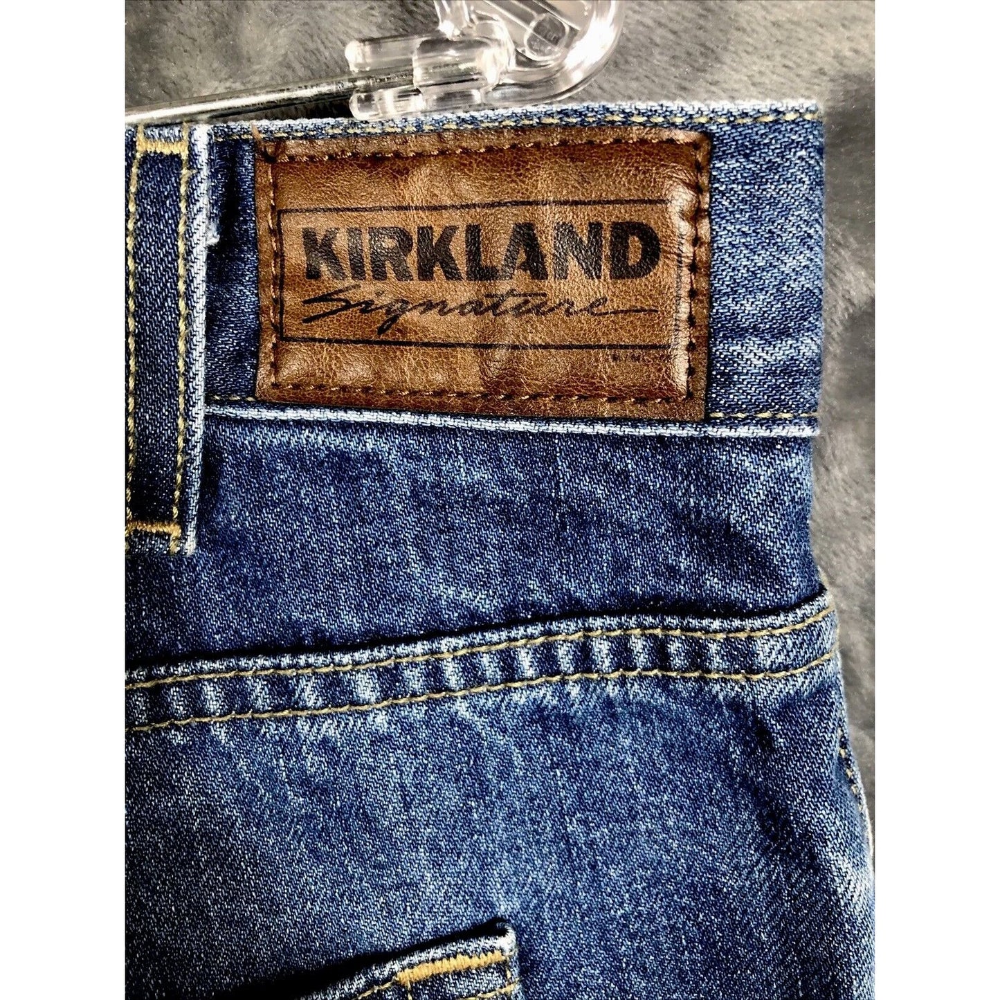 kirkland Signature Jeans Men’s 38X34 Loose Fit Relaxed Jeans