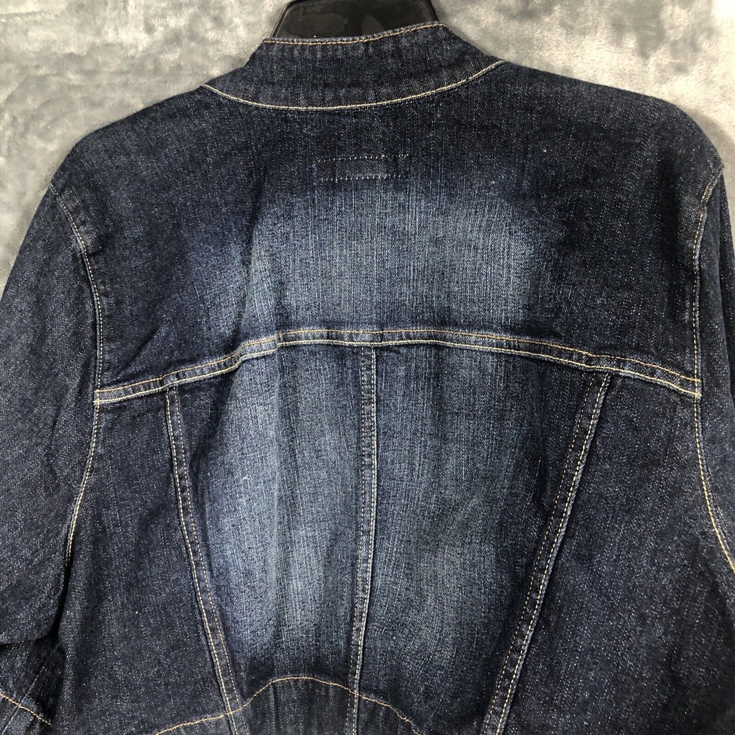 Vintage Paris Blues Woman’s Charcoal Denim Jean Jacket Size 3