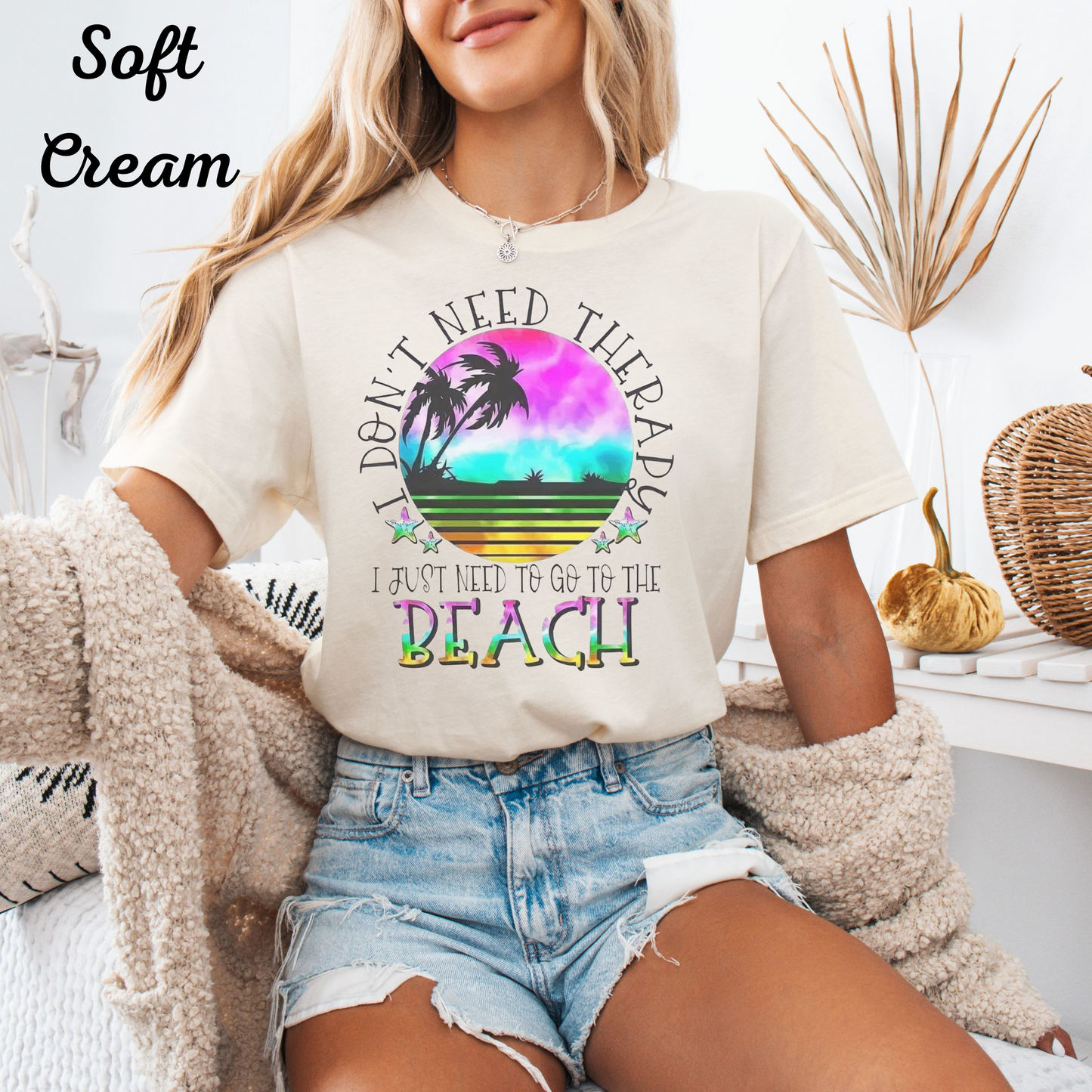 Beach Therapy Unisex T-Shirt - Bella Canvas 3001