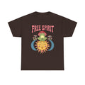 Retro Frog Mushroom Sun T-Shirt Groovy Free Spirit Hippie Tee, 70s Aesthetic Nature Shirt, Cottagecore Boho Frog Lover Gift