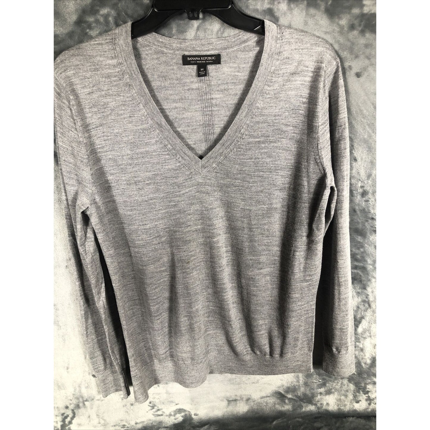 Banana Republic Sweater Men’s 100% Merino Wall Adult Size Medium
