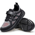 YHOON Boys Girls Sneakers Kids Sports Running Walking Shoes Black Toddler Size 10