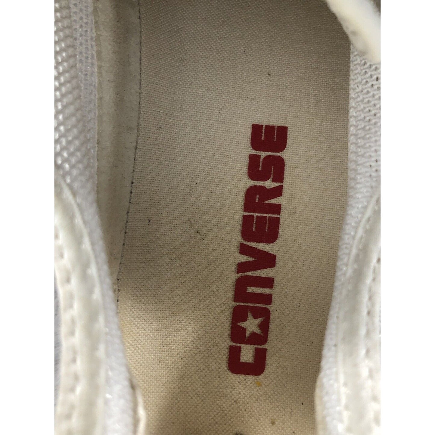 Converse All Star Shoes Mens 6  Low Top White Chuck Taylor