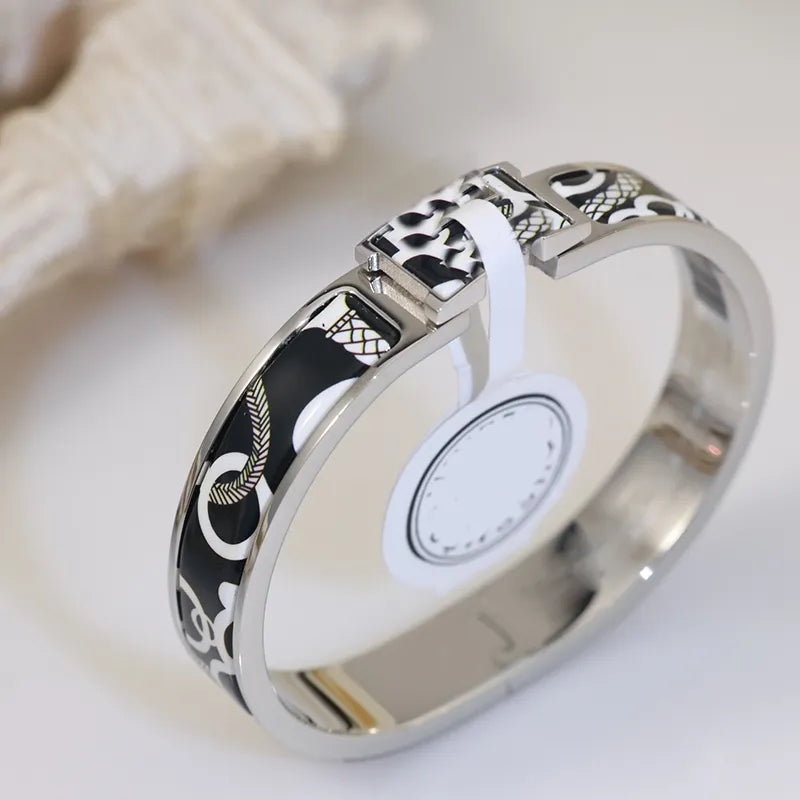 Enamel And Gold Designer Bulgari Bracelets For Women Luxury Jewelry Gift
