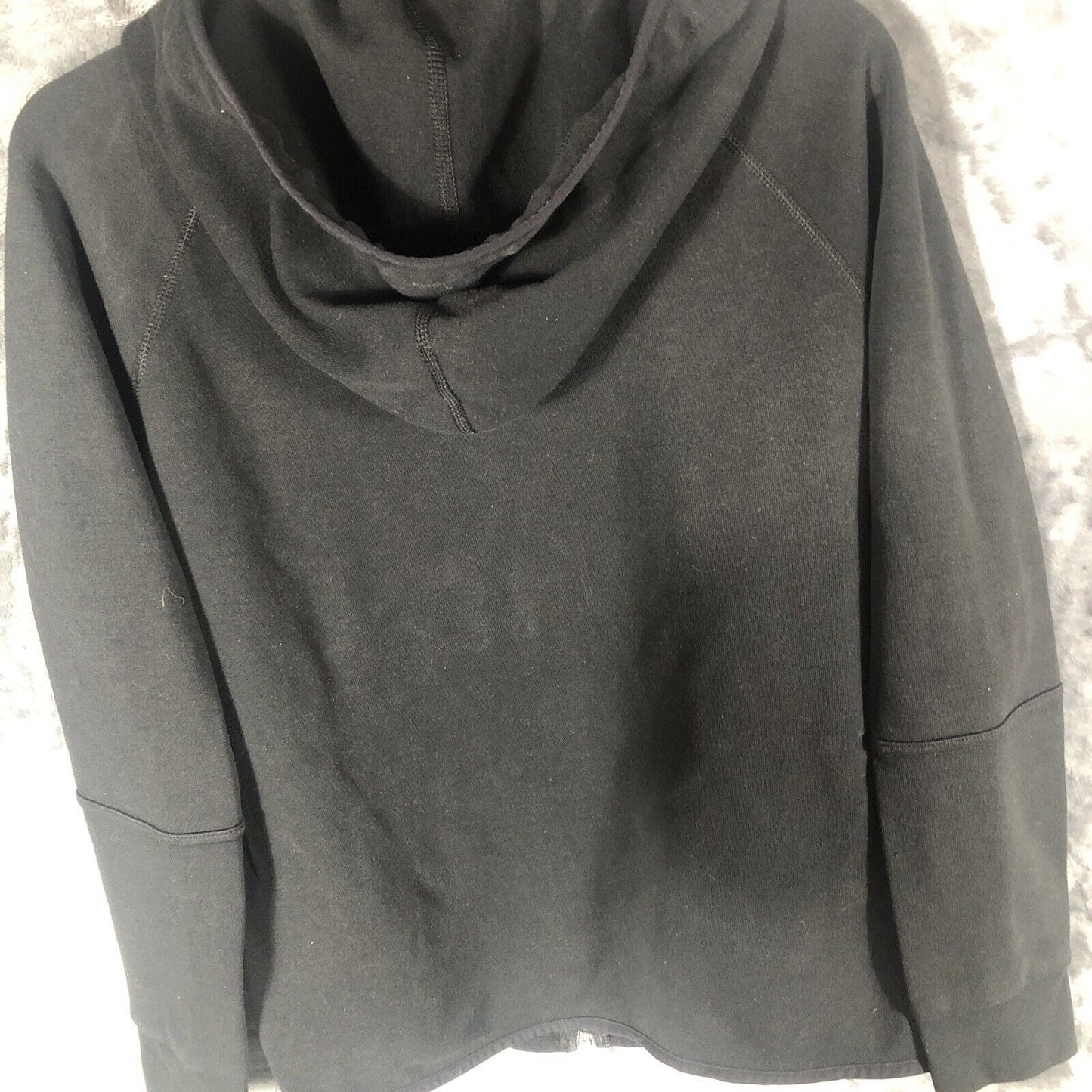 American Eagle Sweater Men’s Black Zip Up Hoodie Sweatshirt Super Soft