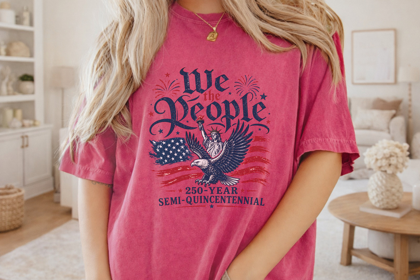 Patriotic 250 Year Anniversary T-Shirt, USA Independence Day Tee, We The People Eagle Shirt, Gift for History Lovers