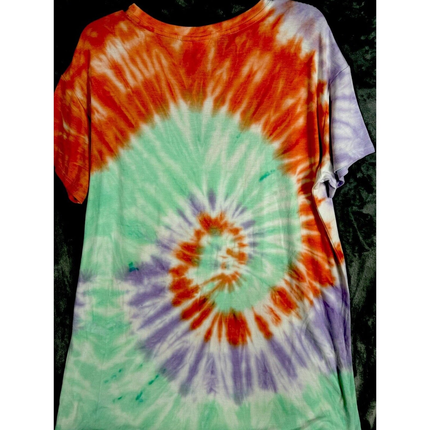 BR Shirt Hippie Tie Dye Men's T Shirt Soft Size Adult Medium Unisex Top