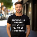 Master of Repairs  I Fix, I Know Men's Funny Mechanic T Shirt