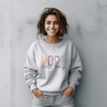 Nope Not Today Sweatshirt for Women Cute Funny Saying  Cozy Cute Crewneck Mood Top