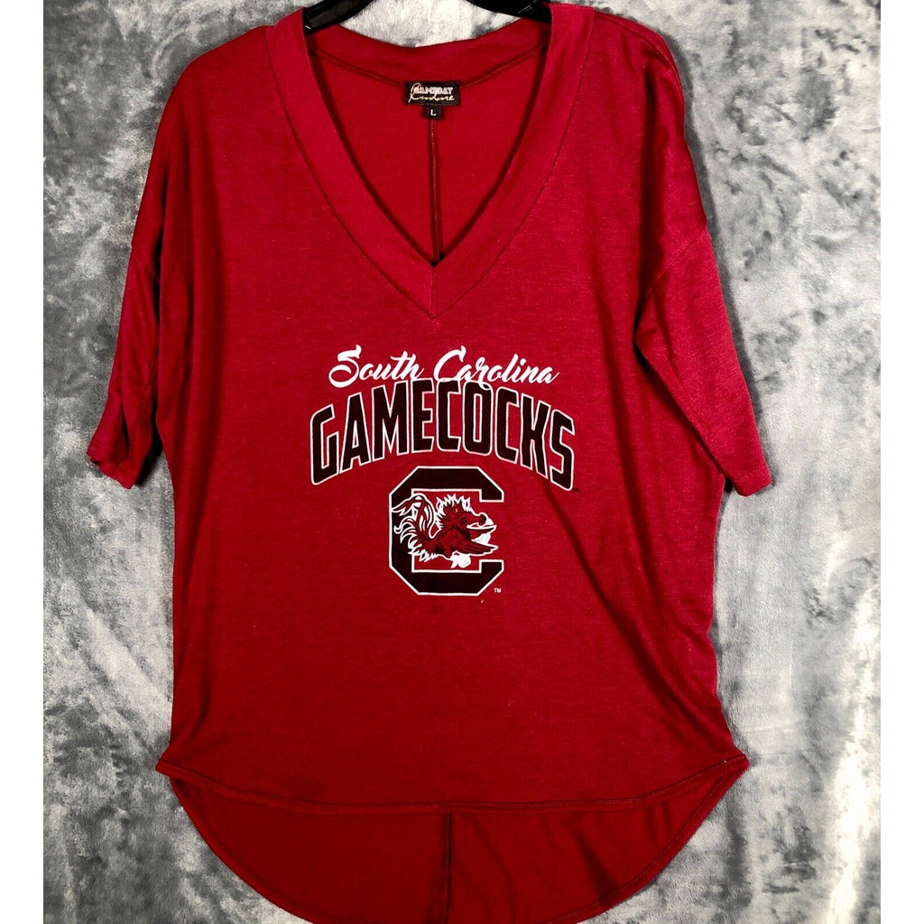 South Carolina Gamecocks Blouse Women’s V-Neck Shirt Game day T Shirt