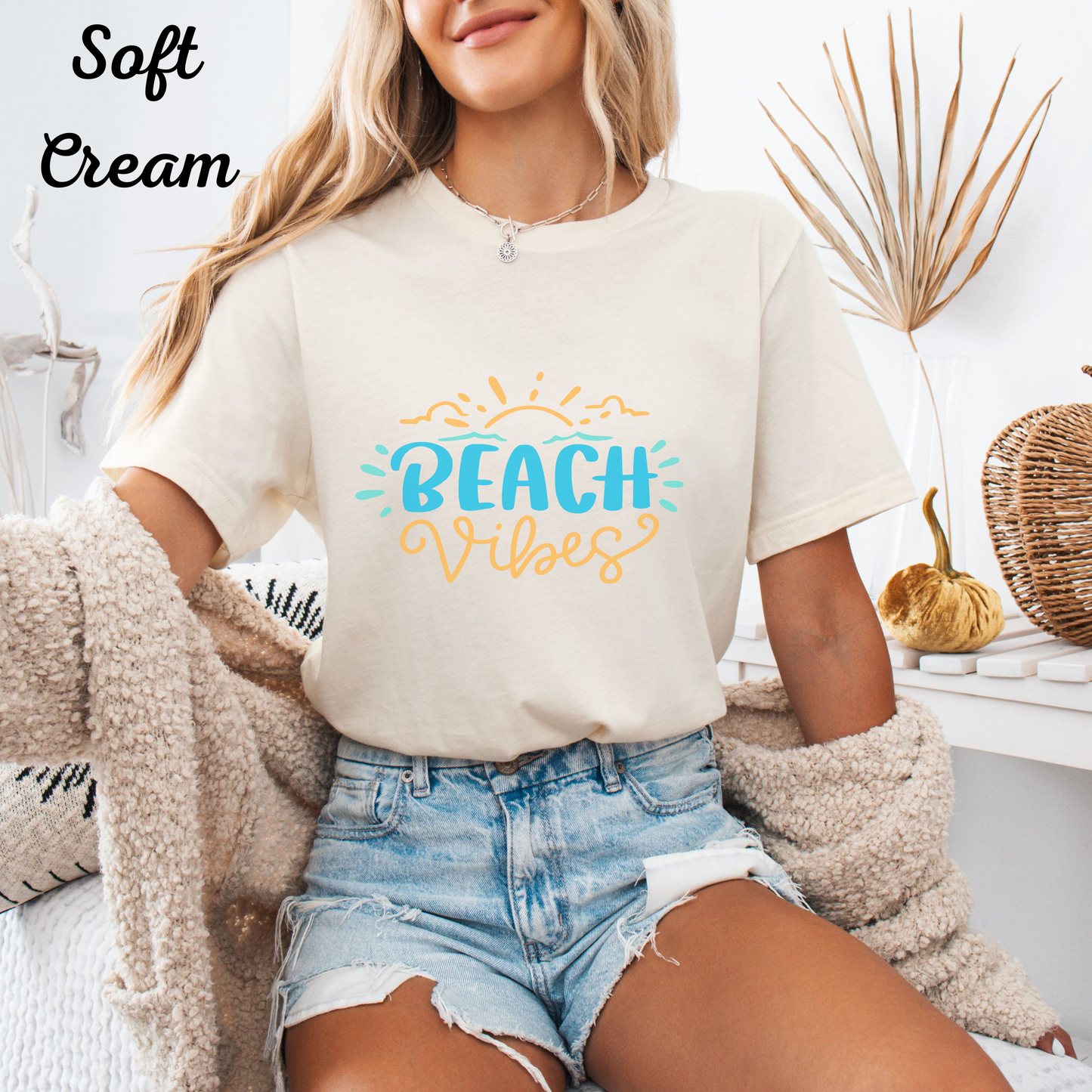 Beach Vibes Unisex Tee - Bella Canvas 3001