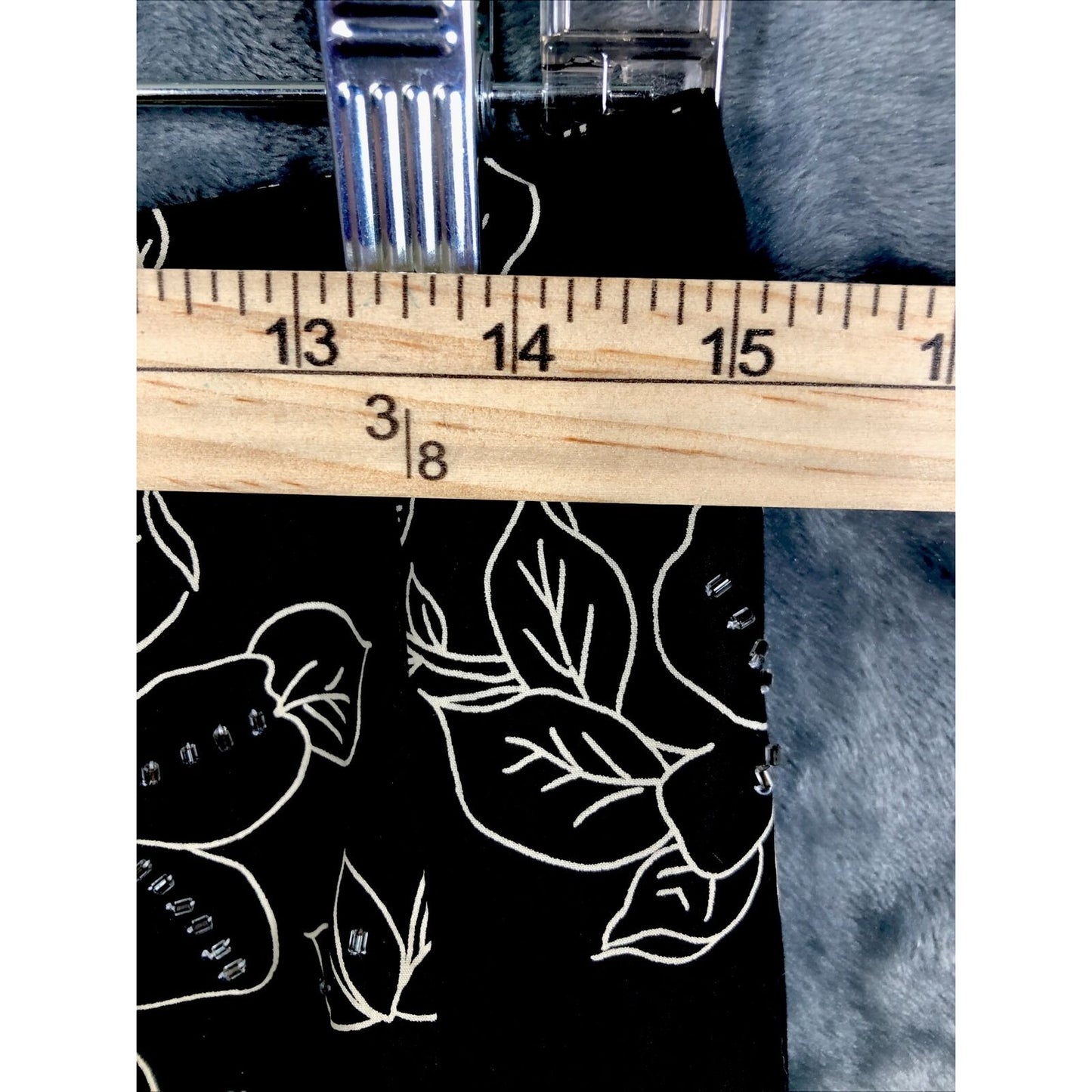 Ann Taylor Loft Skirt 4 Women’s Black Flare Floral Sequined Black Tan