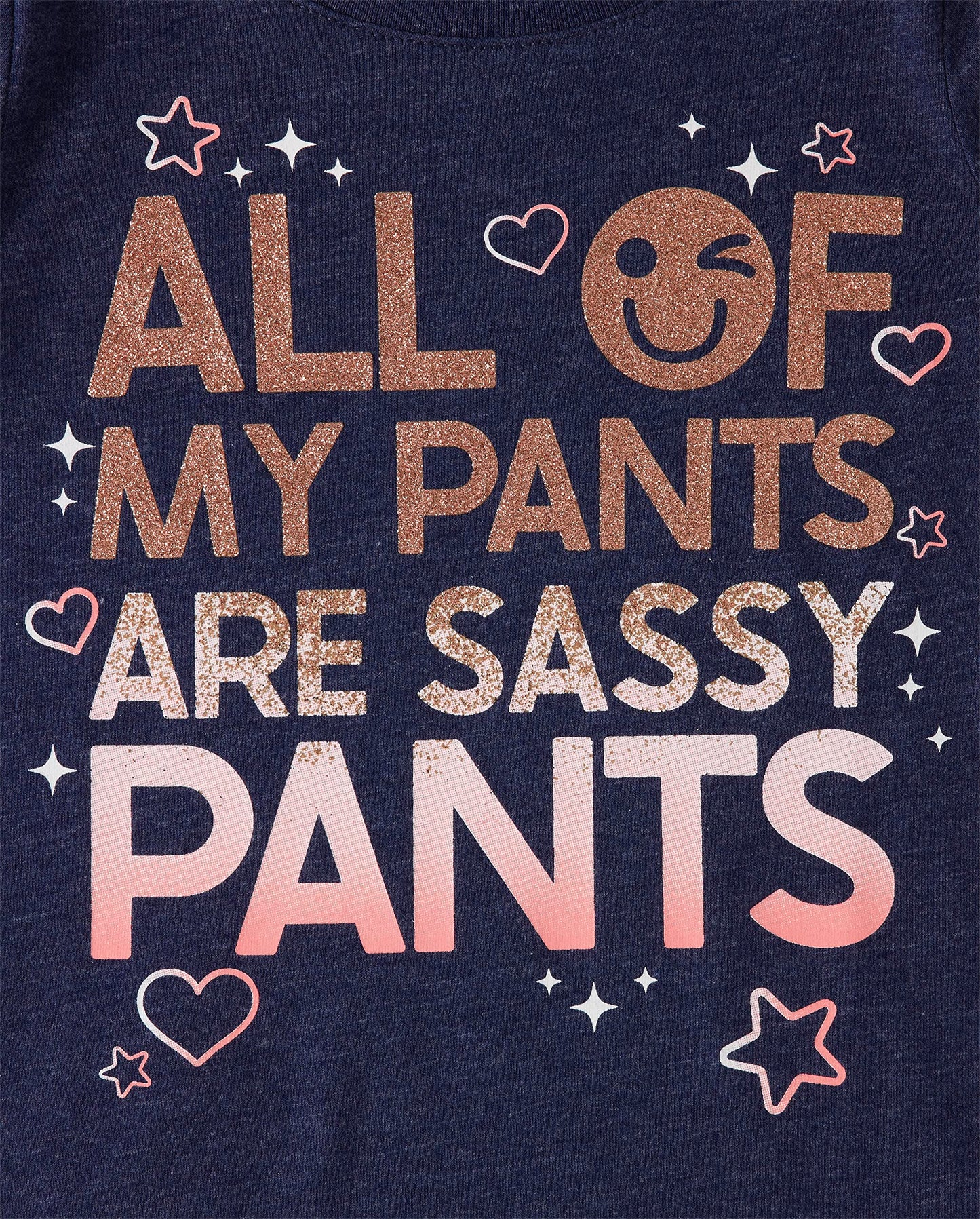 The Children's Place|Baby-Toddler Girls Long Sleeve Graphic T-Shirt 3-Pack, A bit dramtic/Sassy Pants/Family-Favorite,|5T