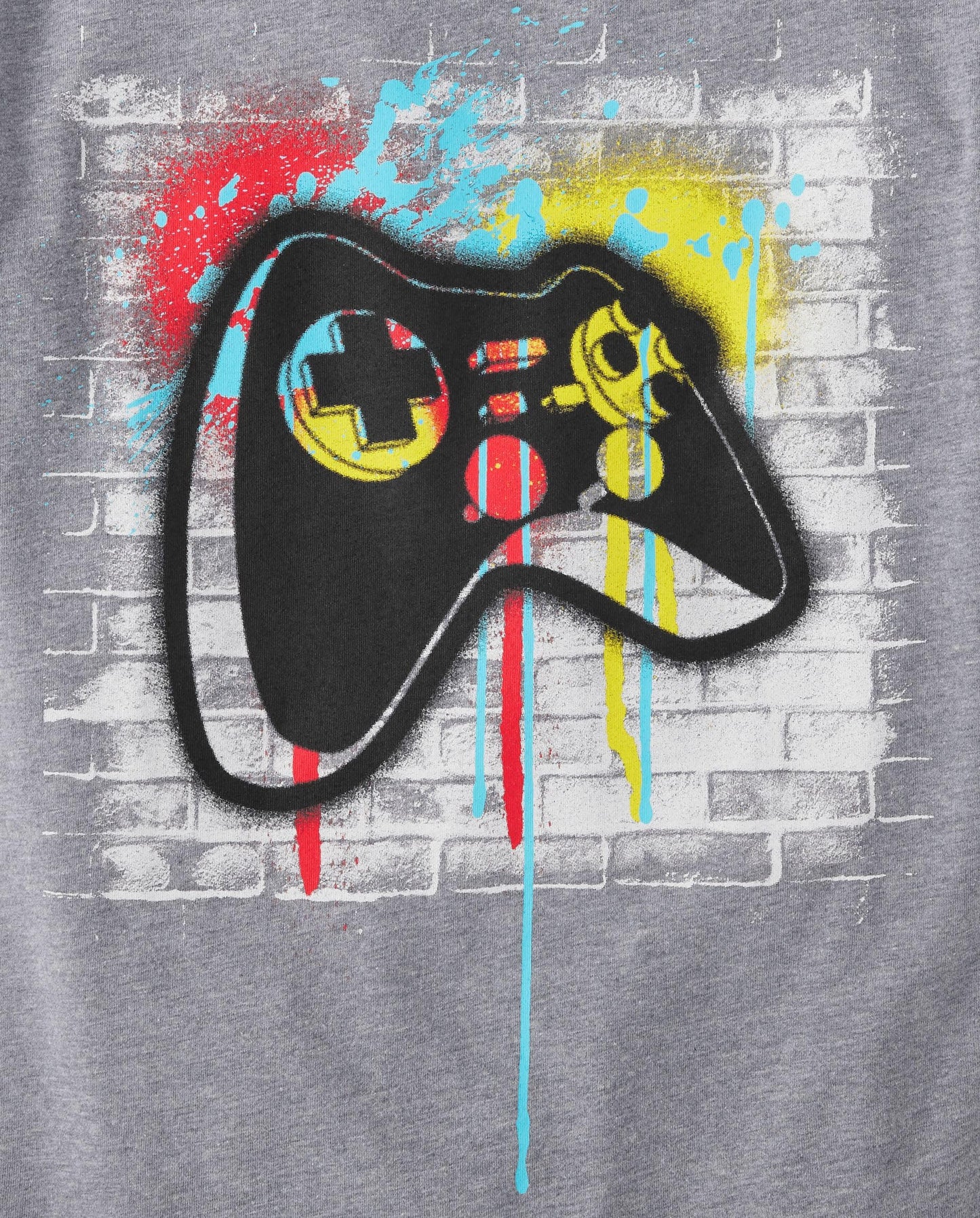 The Children's Place,Boys,Gamer Short Sleeve Graphic T-Shirts,multipacks,Controller/Gaming/Best Life 3-Pack,Medium