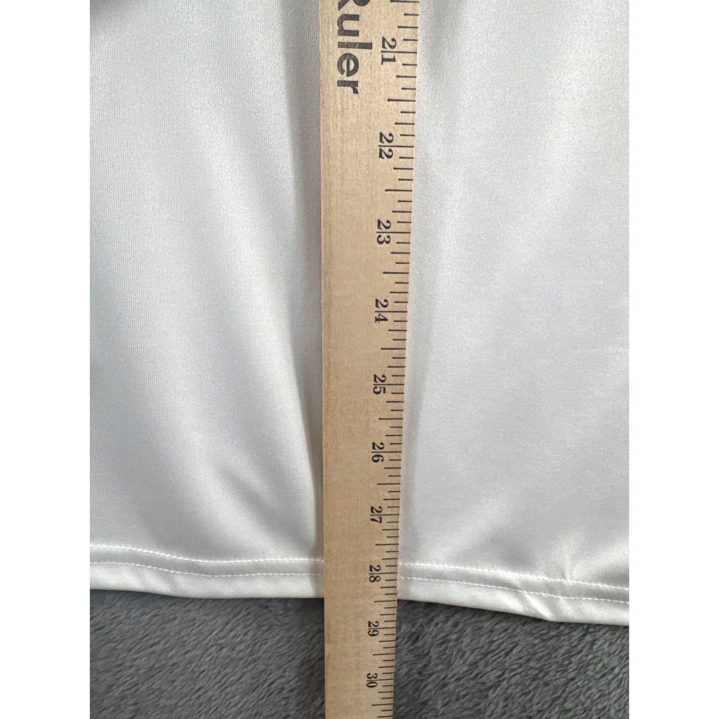 Men's White Hanes Cool Dri Shirt Shirt Sleeve Moisture-Wicking Performance Shirt Size S