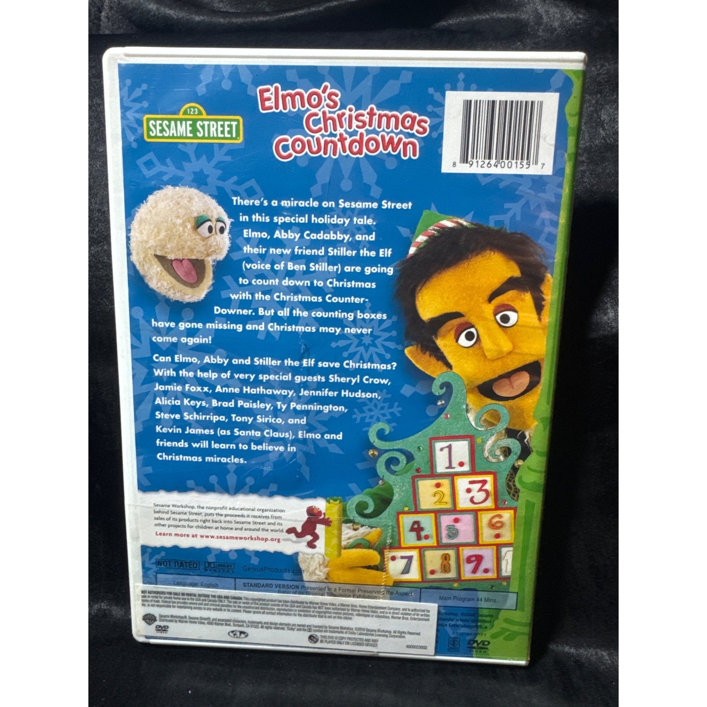 Sesame Street Elmos Christmas Countdown DVD