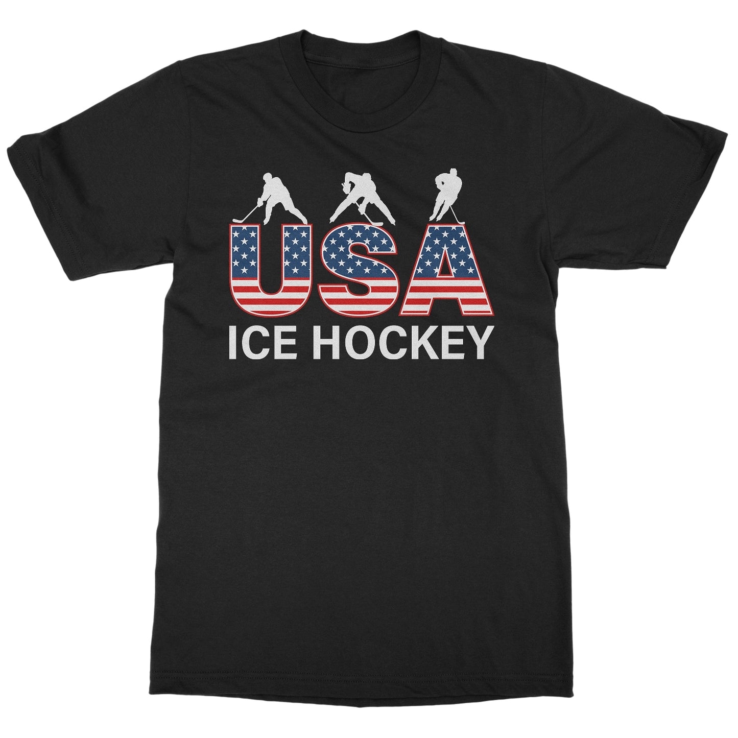 Usa Winter Sports - Ice Hockey Team Tribute Unisex T-Shirt