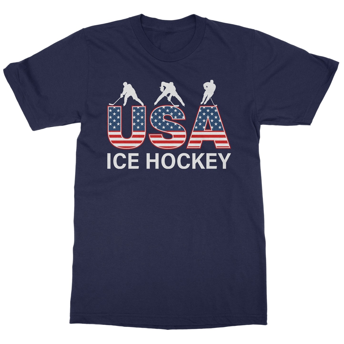 Usa Winter Sports - Ice Hockey Team Tribute Unisex T-Shirt