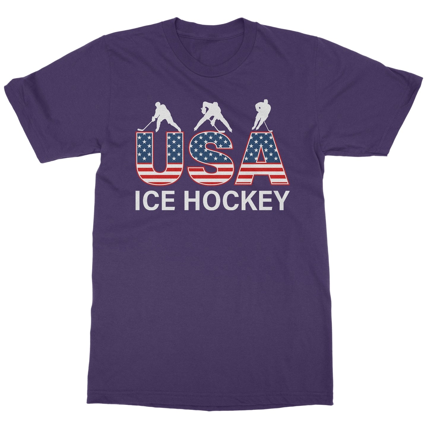 Usa Winter Sports - Ice Hockey Team Tribute Unisex T-Shirt