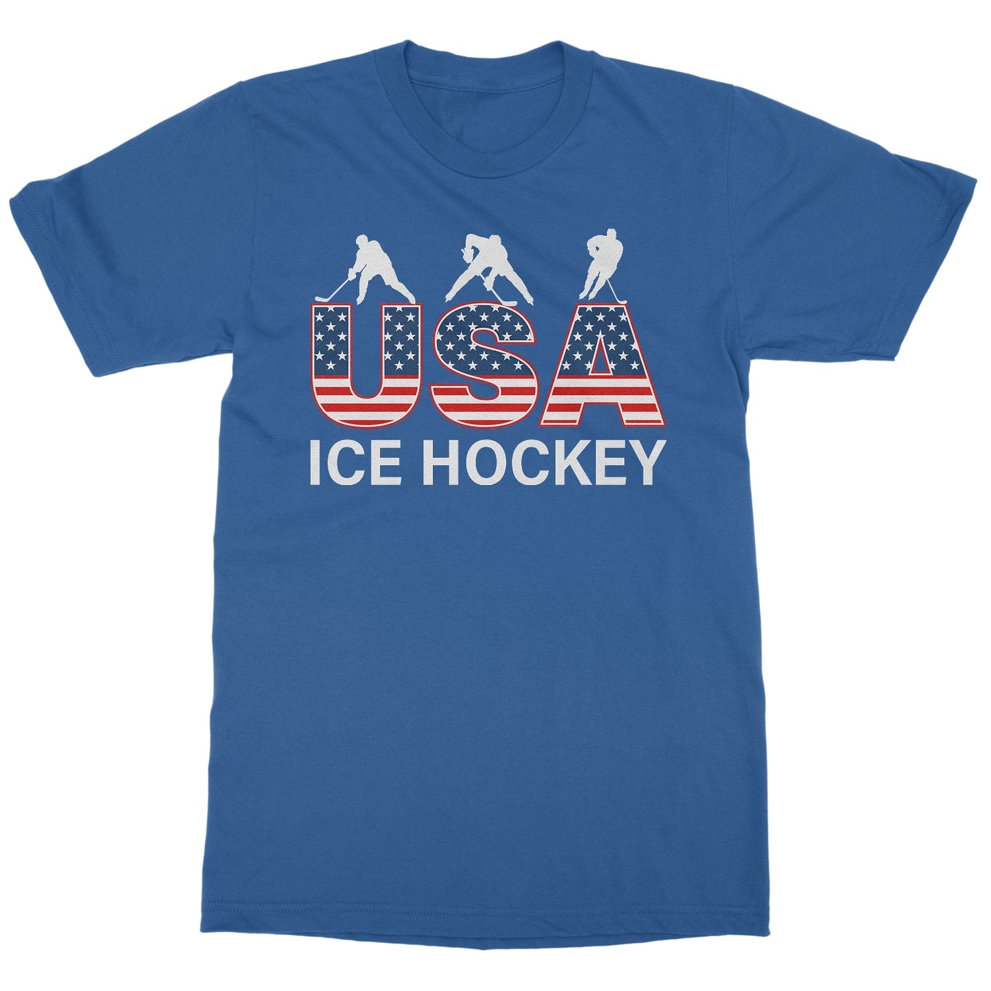 Usa Winter Sports - Ice Hockey Team Tribute Unisex T-Shirt