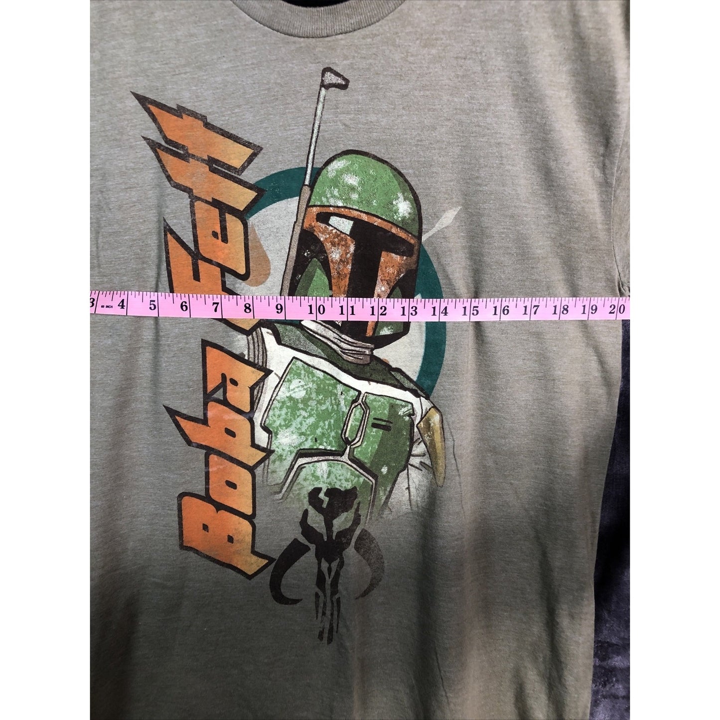 Star Wars Men's T Shirt Graphic Shirt Olive Green Size Medium