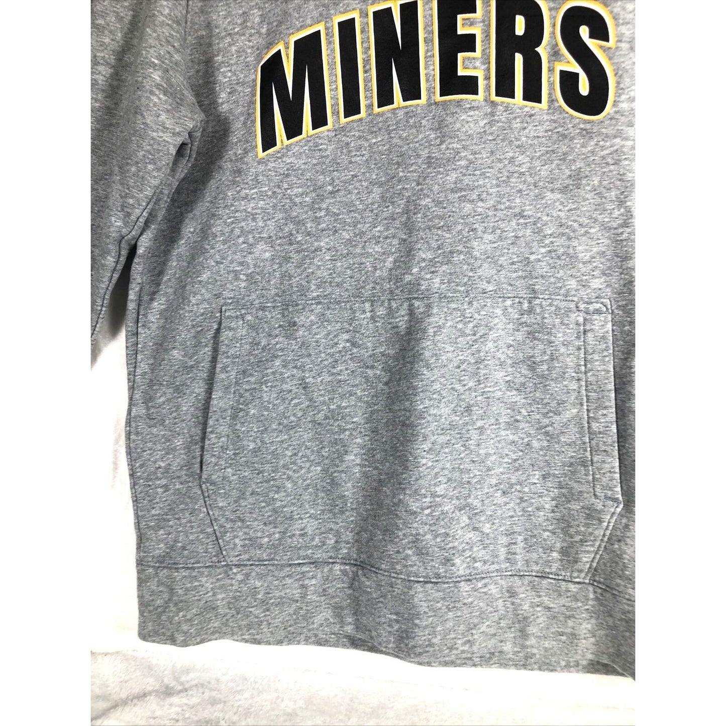 Carolina Miners Number Three Men’s Gray Sweatshirt Sweater