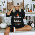 Halloween Sweatshirt,Spooky Season Witch Sweatshirt,Womens Halloween Sweatshirt, Cute Fall Sweater, Gift For Halloween, Spooky Season Shirt