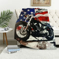 Shiartex Dirt Bike American Flag Motocross Biker Throw Blankets Ultra-Soft Thicken Flannel Blanket for Chair Bedroom Sofa 50x60in - Walmart.com
