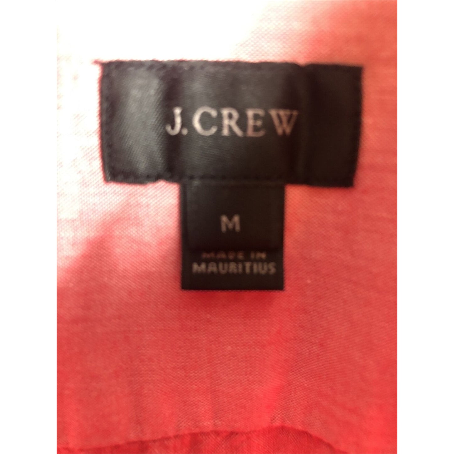 J Crew Shirt Button Down Long Sleeve Mens Adult Size Medium