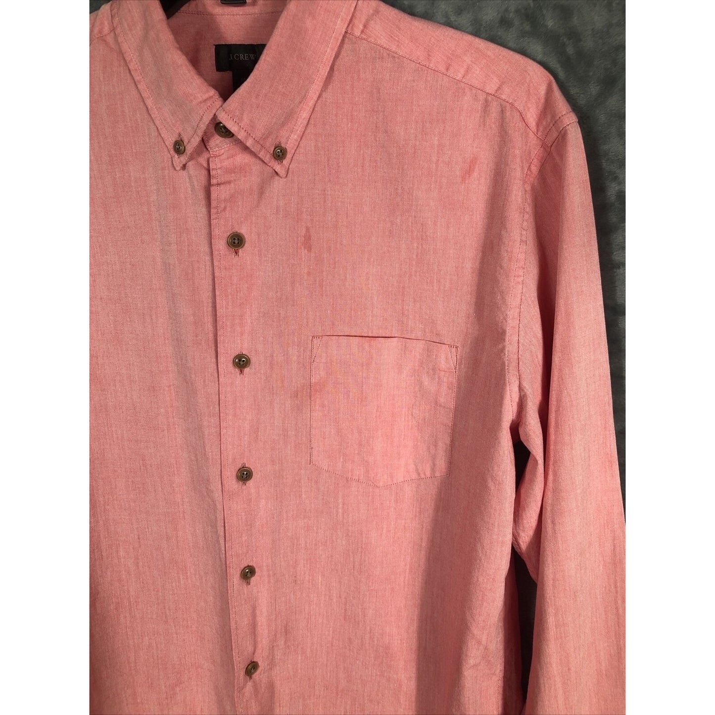 J Crew Shirt Button Down Long Sleeve Mens Adult Size Medium