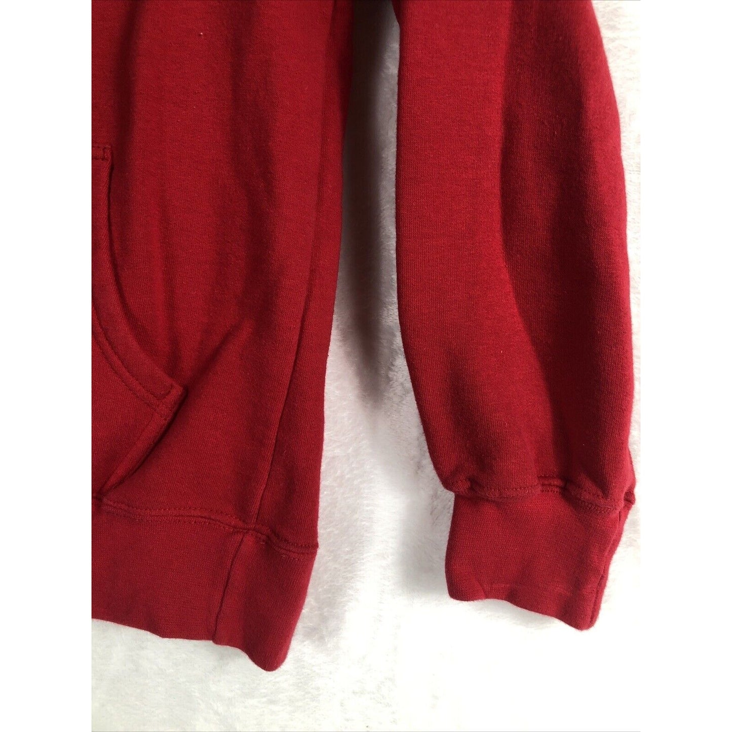 Savannah Unisex Sweatshirt Mens M College Style Red Hooded Sweater