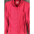 Reel Legends Woman’s Fishing Shirt Outdoor Performance Long Sleeve Button Up