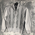 Gioberti Kids and Boys Full Zip Lightweight Geometric Design Cardigan Sweater