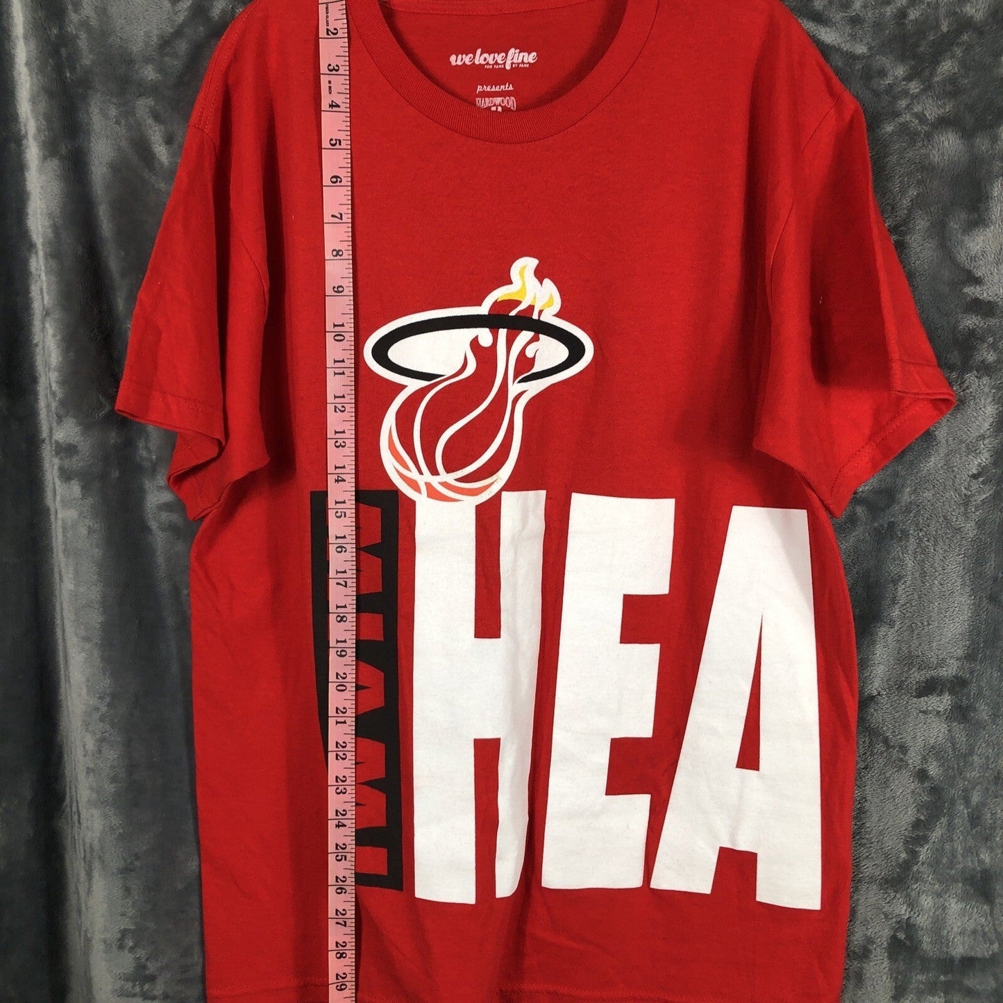 We Love Fine Shirt Mens Size Large Miami Heat Tee Shirt