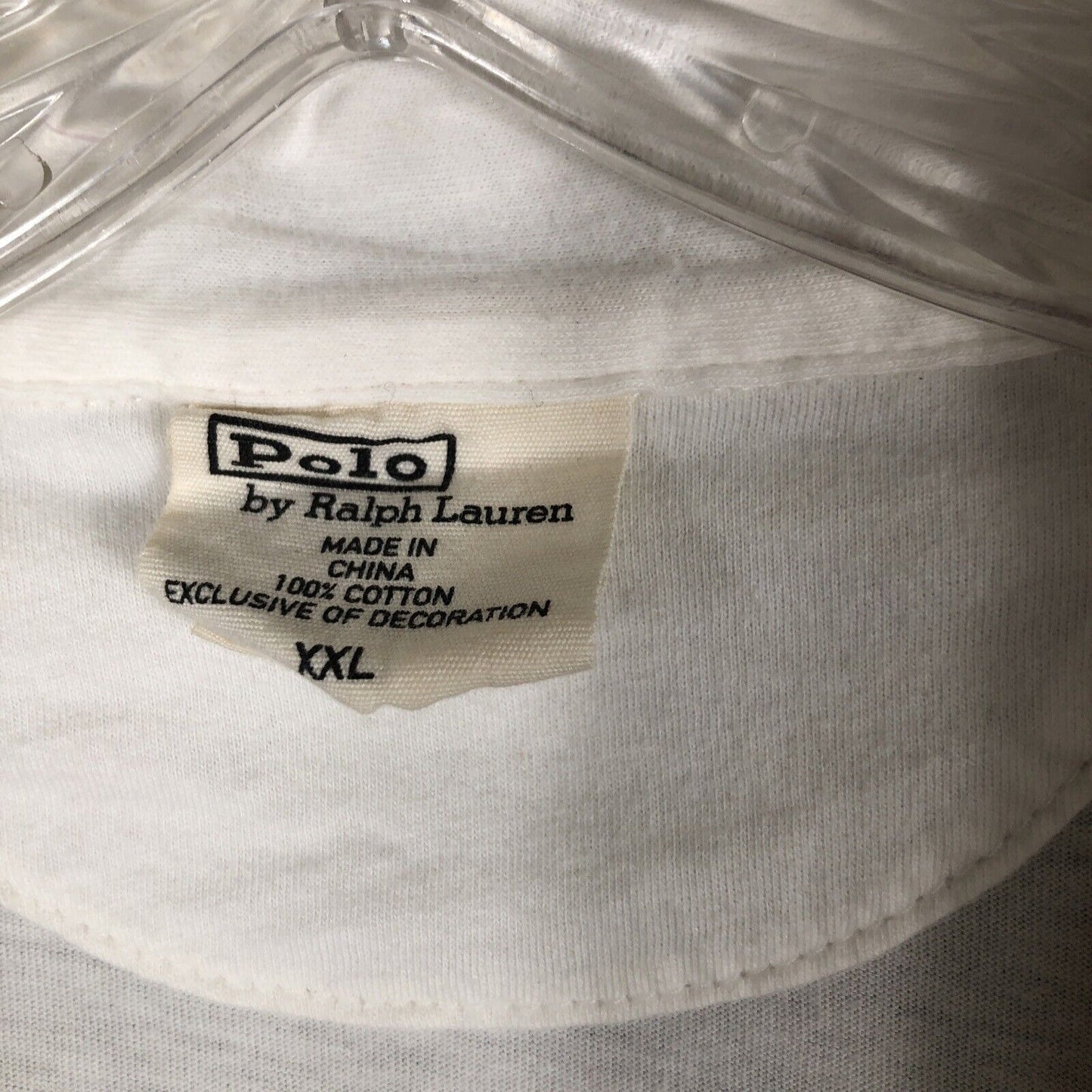 Polo Ralph Lauren Mens XXL White Button-Up Cotton Polo Shirt