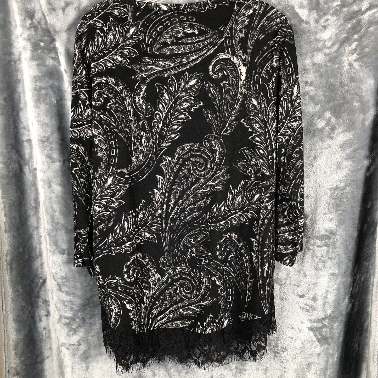 Db 1962 Woman's Blouse With Fringe Details  Ladies Size L