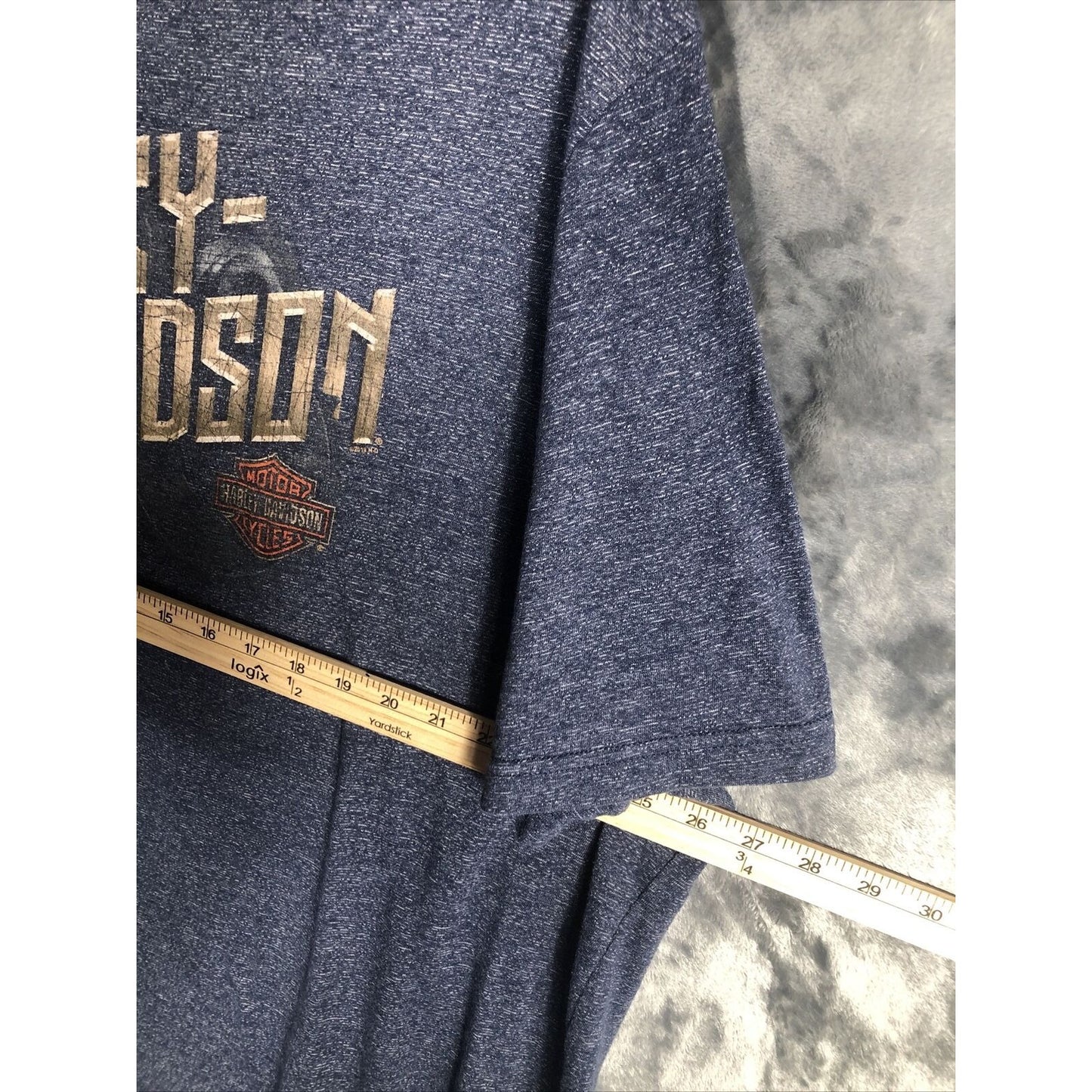 Harley Davidson Shirt Men's Motorcycle  T-Shirt Size Men's 3X Large