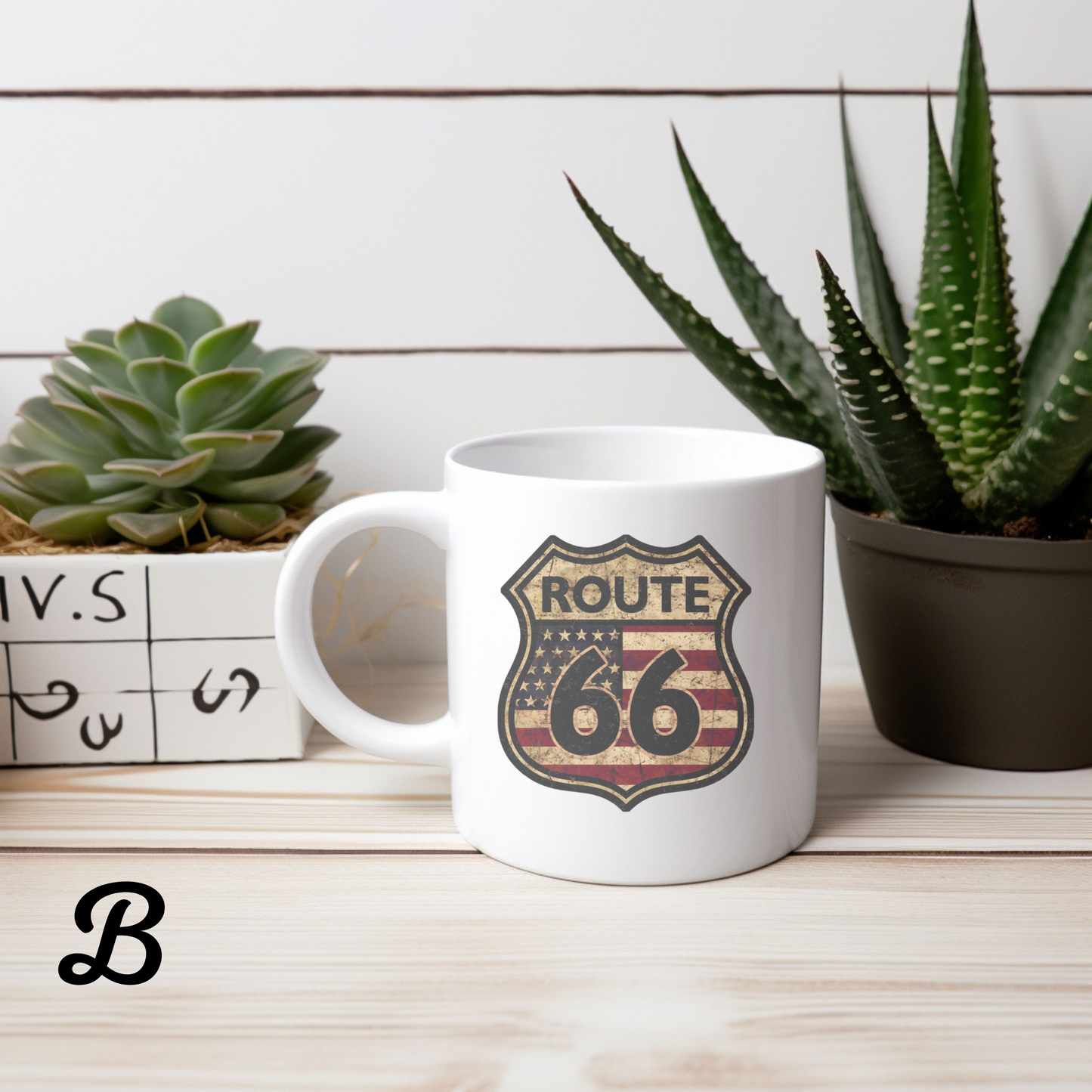 Route 66 Mug, Vintage Travel Mug, USA Souvenir Coffee Cup 11oz, American Road Trip Gift, Classic Highway Ceramic Mug, Unique Gift Idea