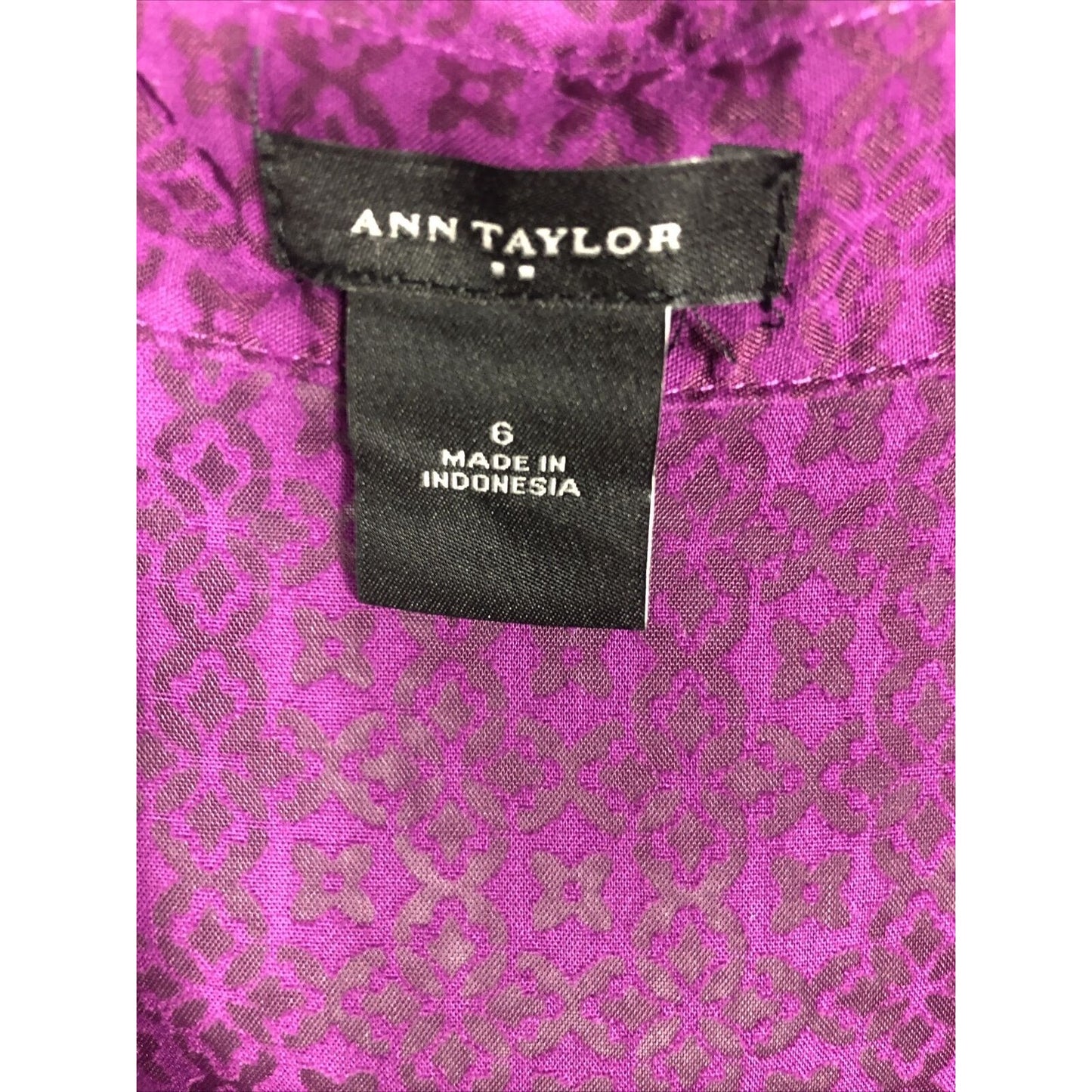 Ann Taylor Blouses Women’s Button Down Size 6