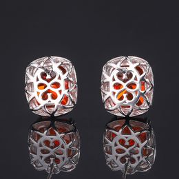 Exquisite Artisan Crafted S925 Swarovski Crystal Cuff Earrings