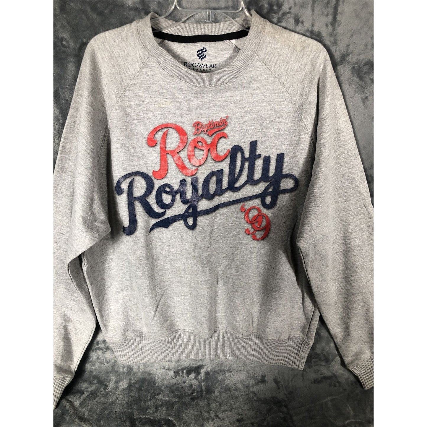 Rocawear Sweatshirt Men's Royal Royalty  Classic Bigtimin Shirt