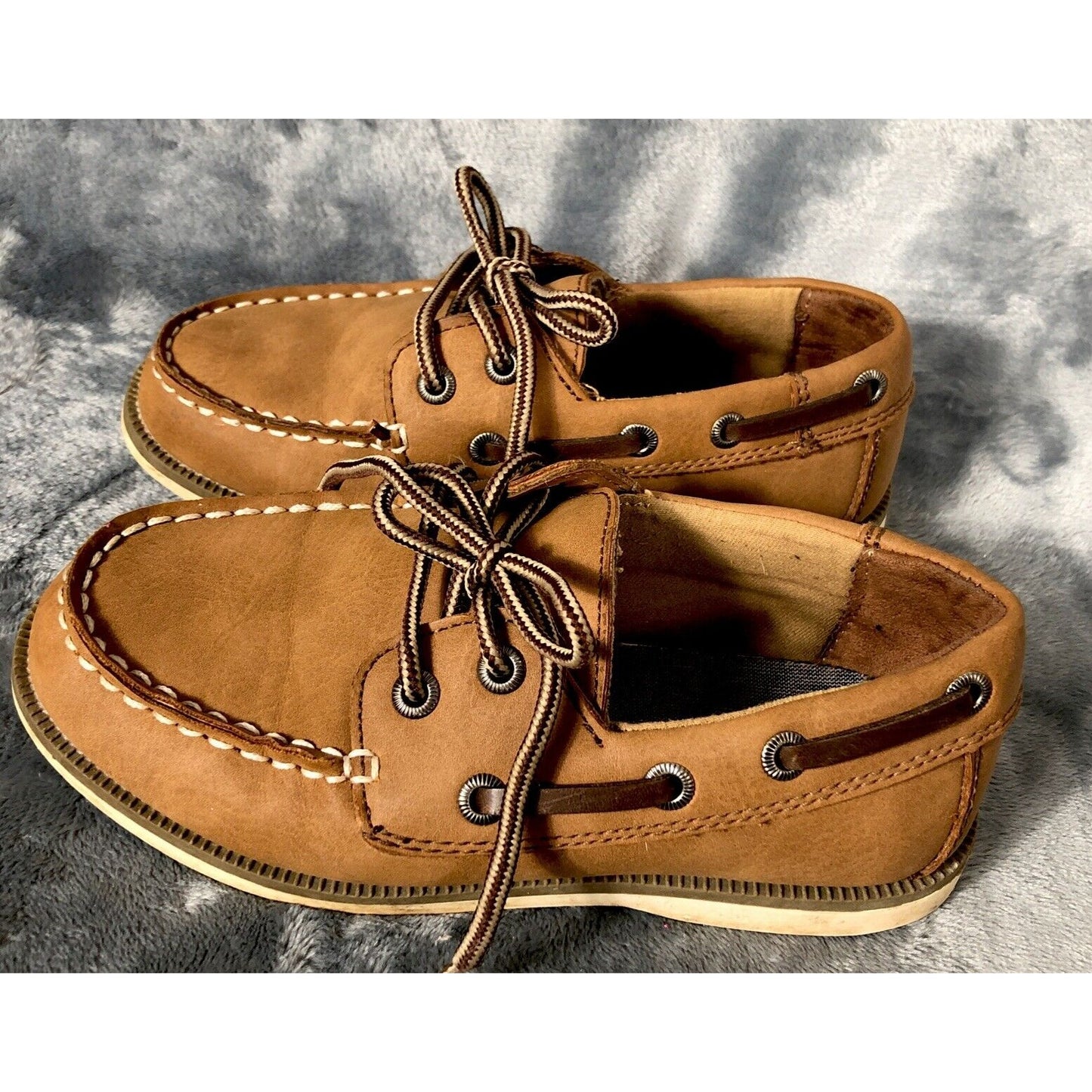 Cat & Jack Boys Boat Shoes Size 13