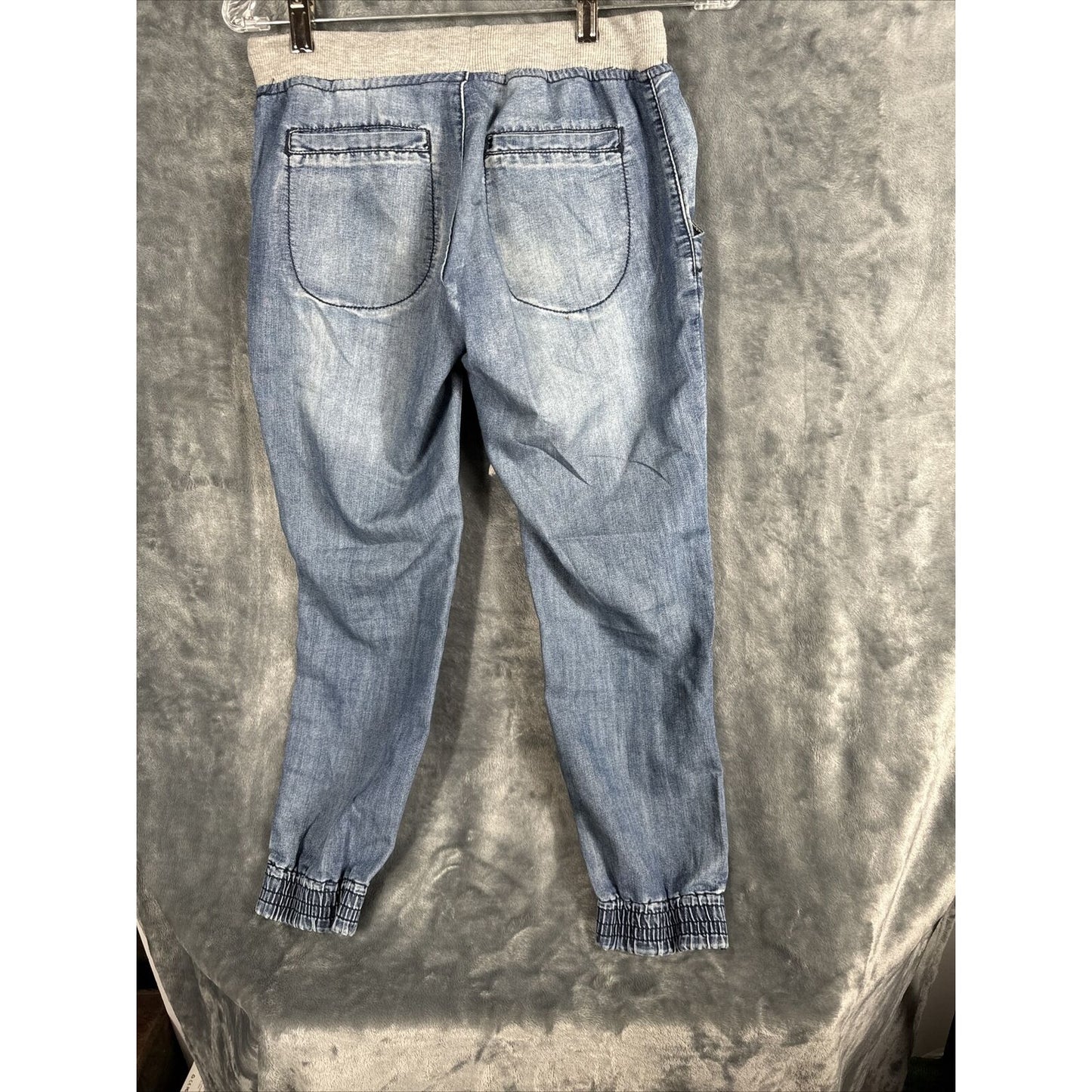 Rue 21 Pants Girls Small Distressed Soft Blue Joggers