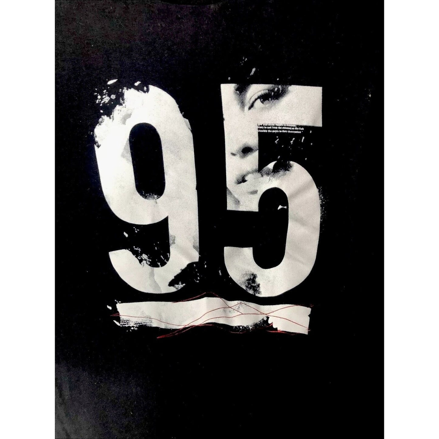 Free State T-Shirt Men’s Number 95 Black Short Size Adult Large￼