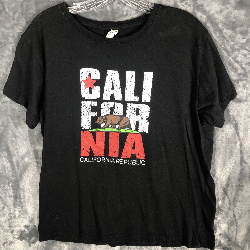 Live And Tell California Republic Women’s T-Shirt Black Extra-Large Shirt