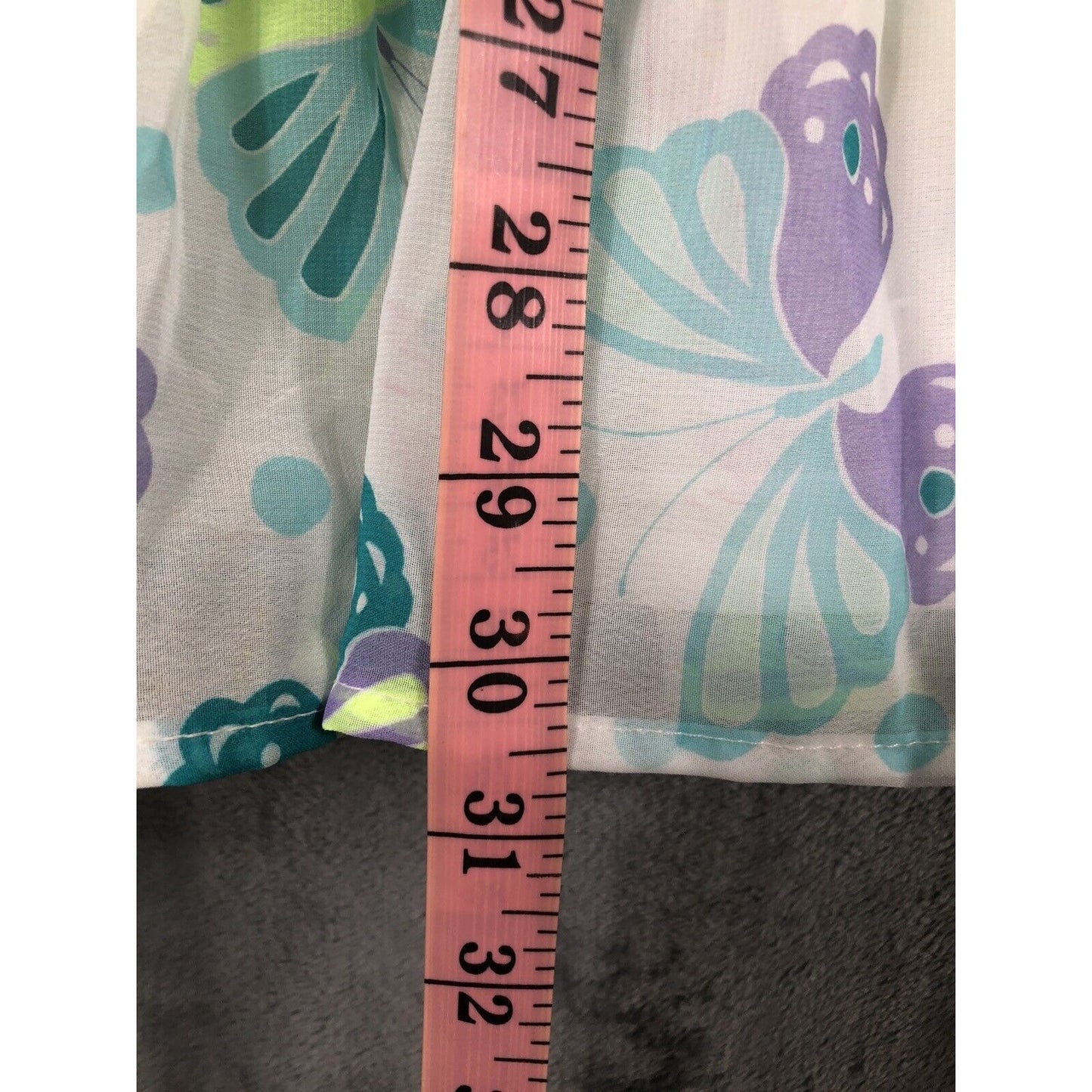 1989 Girls Place Dress Butter Fly Dress Purple Size 10/12