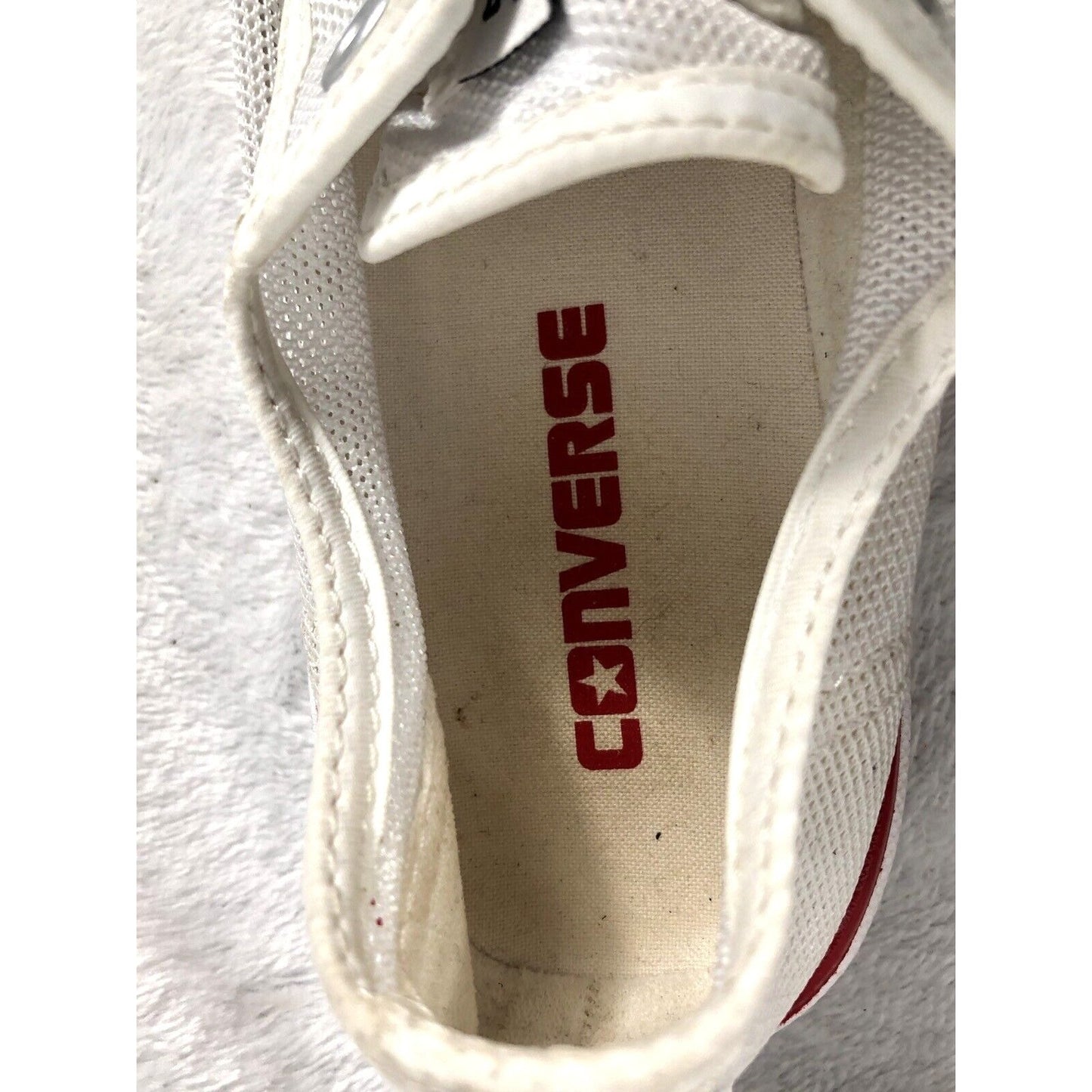 Converse All Star Shoes Mens 6  Low Top White Chuck Taylor