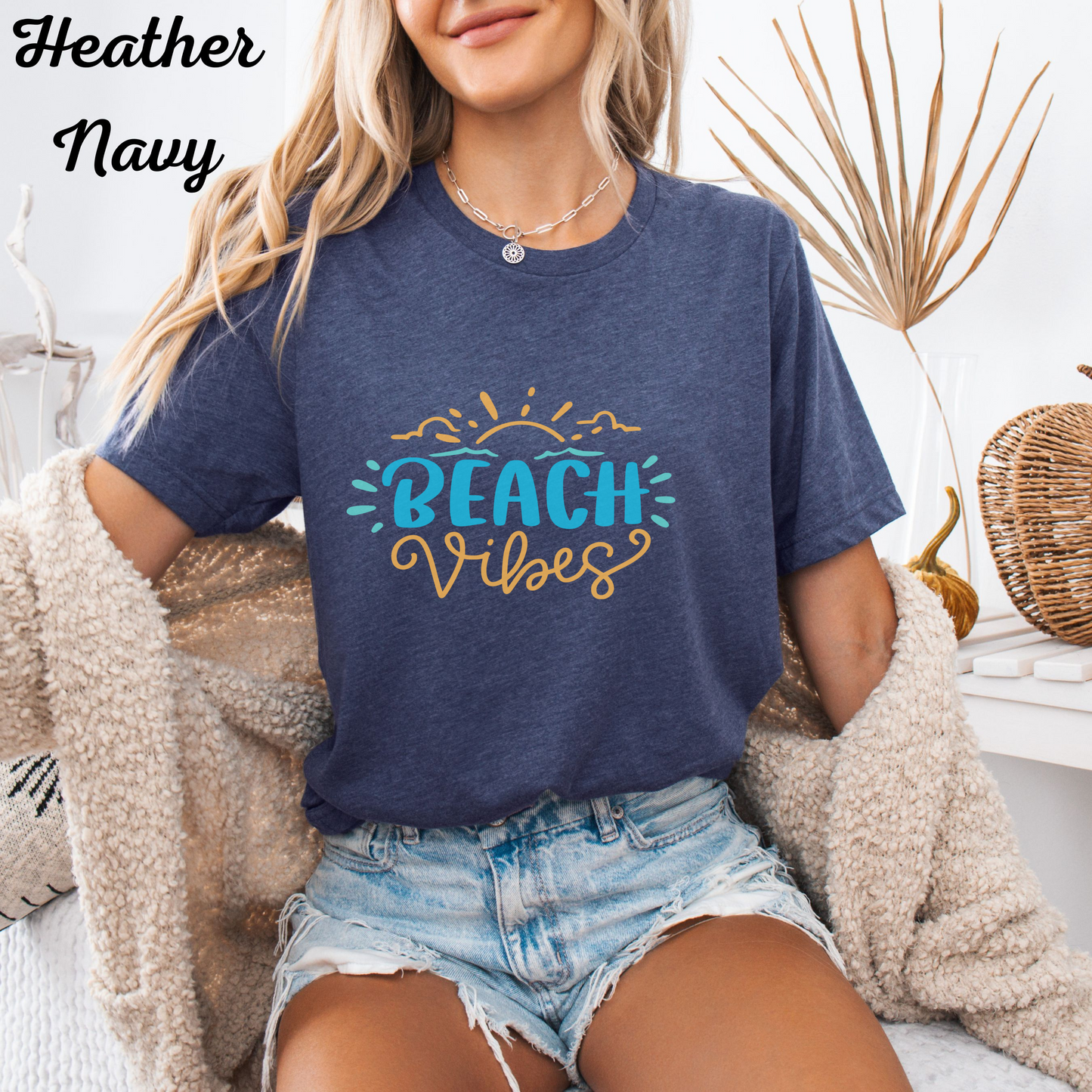Beach Vibes Unisex Tee - Bella Canvas 3001