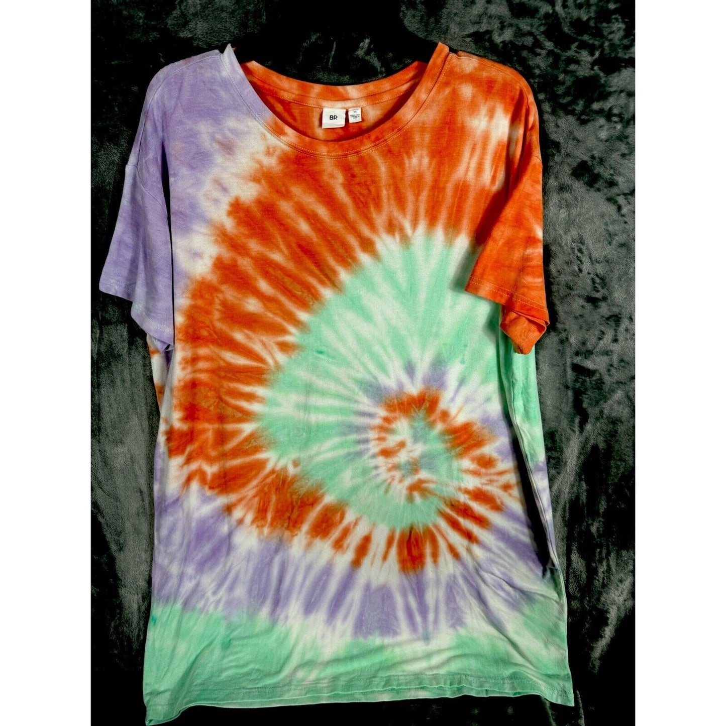 BR Shirt Hippie Tie Dye Men's T Shirt Soft Size Adult Medium Unisex Top