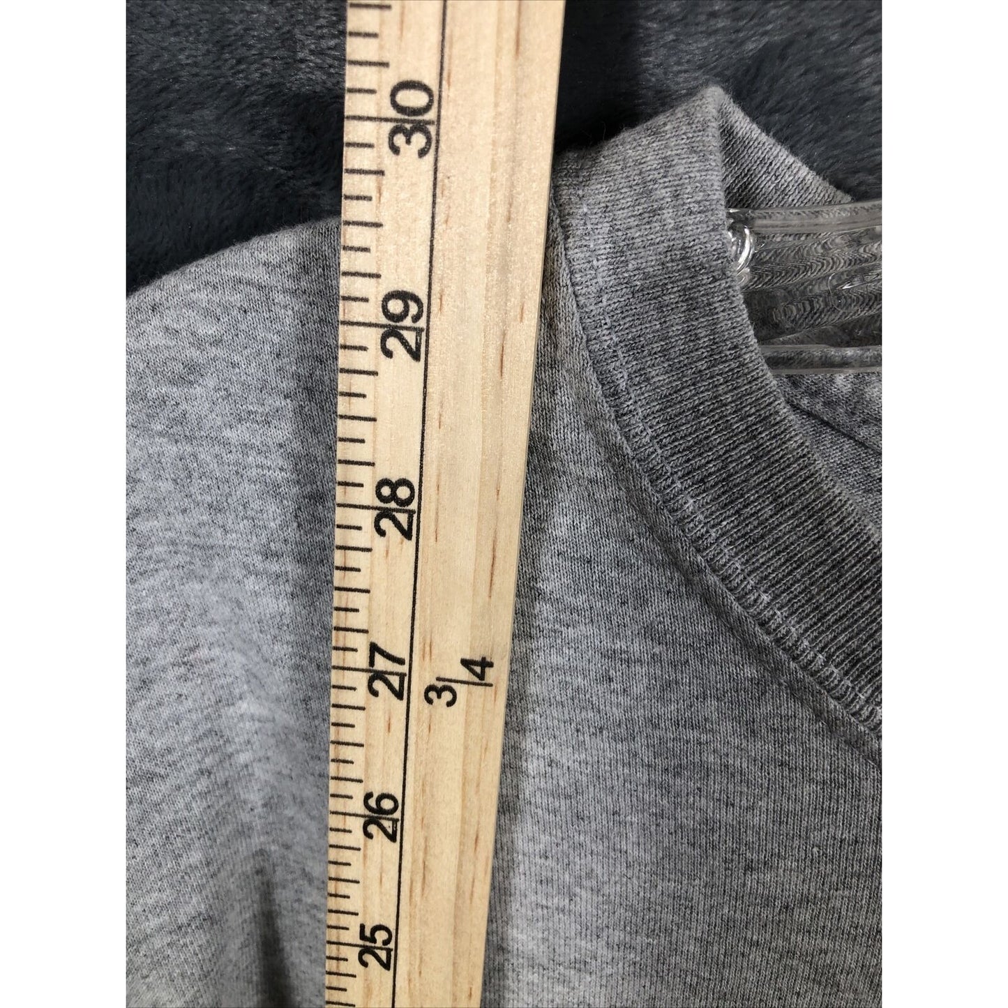 American Heritage T-Shirt Men’s Gray Biker Shirt Adult  X Large